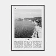 Jalisco Travel B&W No 2 Poster