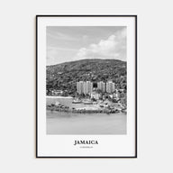 Jamaica Portrait B&W No 1 Poster