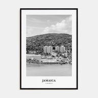 Jamaica Portrait B&W No 1 Poster
