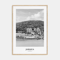 Jamaica Portrait B&W No 1 Poster