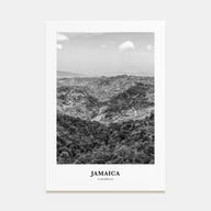 Jamaica Portrait B&W No 2 Poster