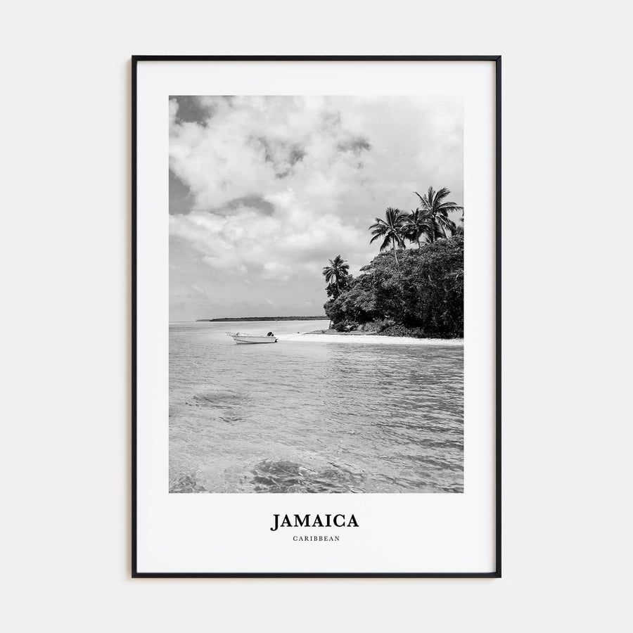 Jamaica Portrait B&W No 3 Poster