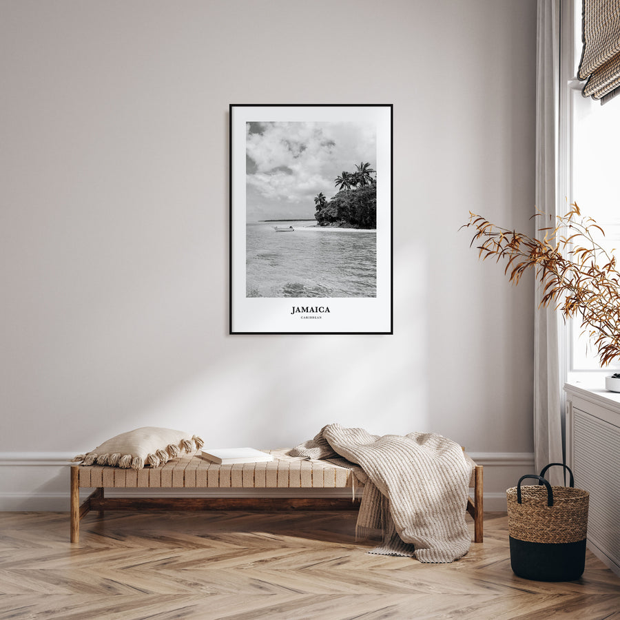 Jamaica Portrait B&W No 3 Poster