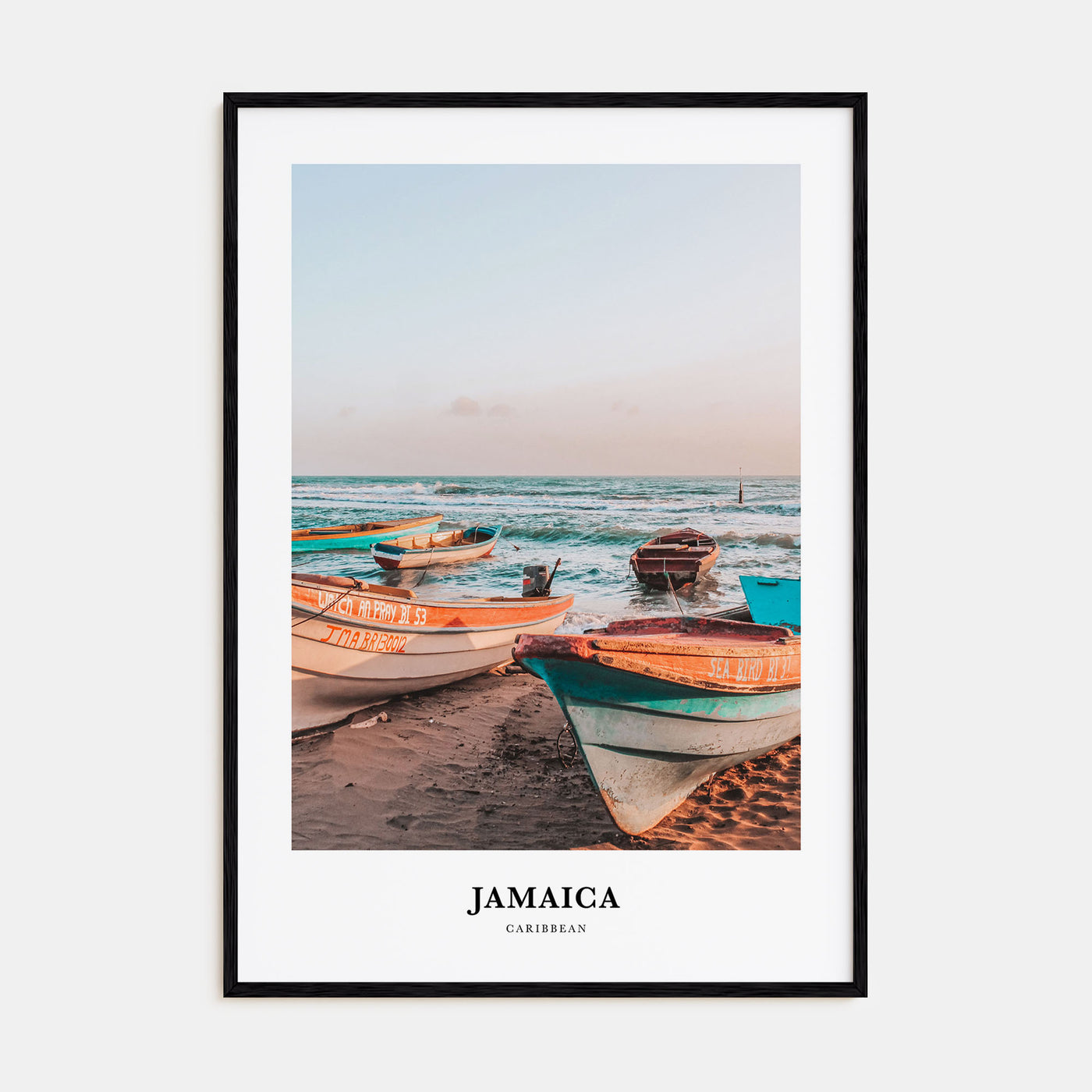 Jamaica Portrait Color No 1 Poster