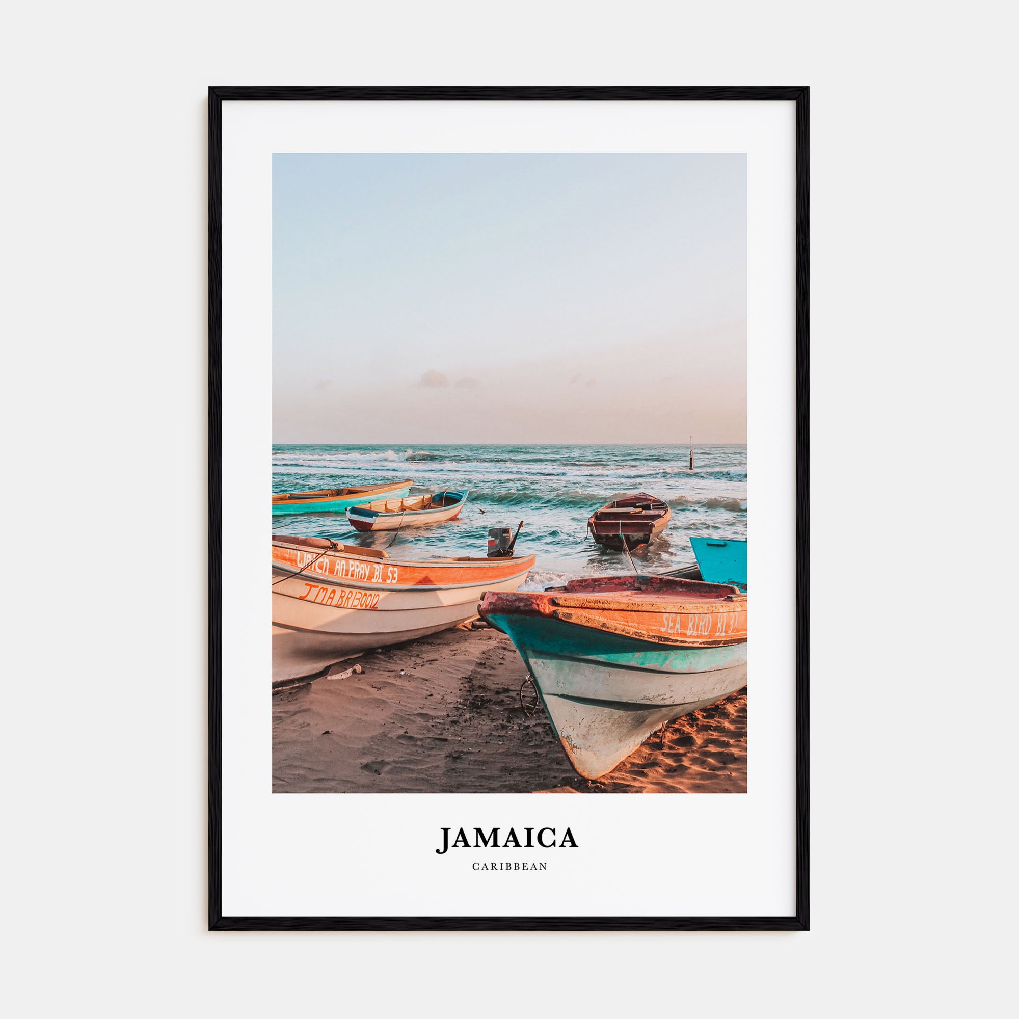 Jamaica Portrait Color No 1 Poster