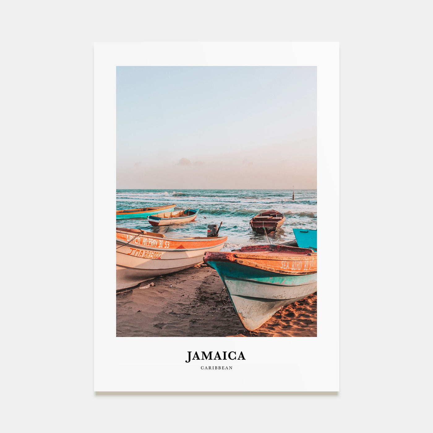 Jamaica Portrait Color No 1 Poster