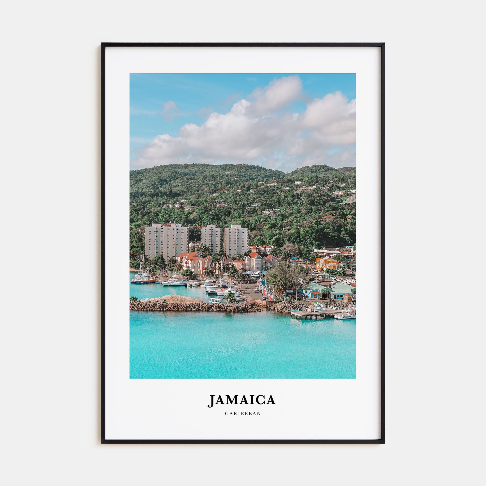 Jamaica Portrait Color No 2 Poster