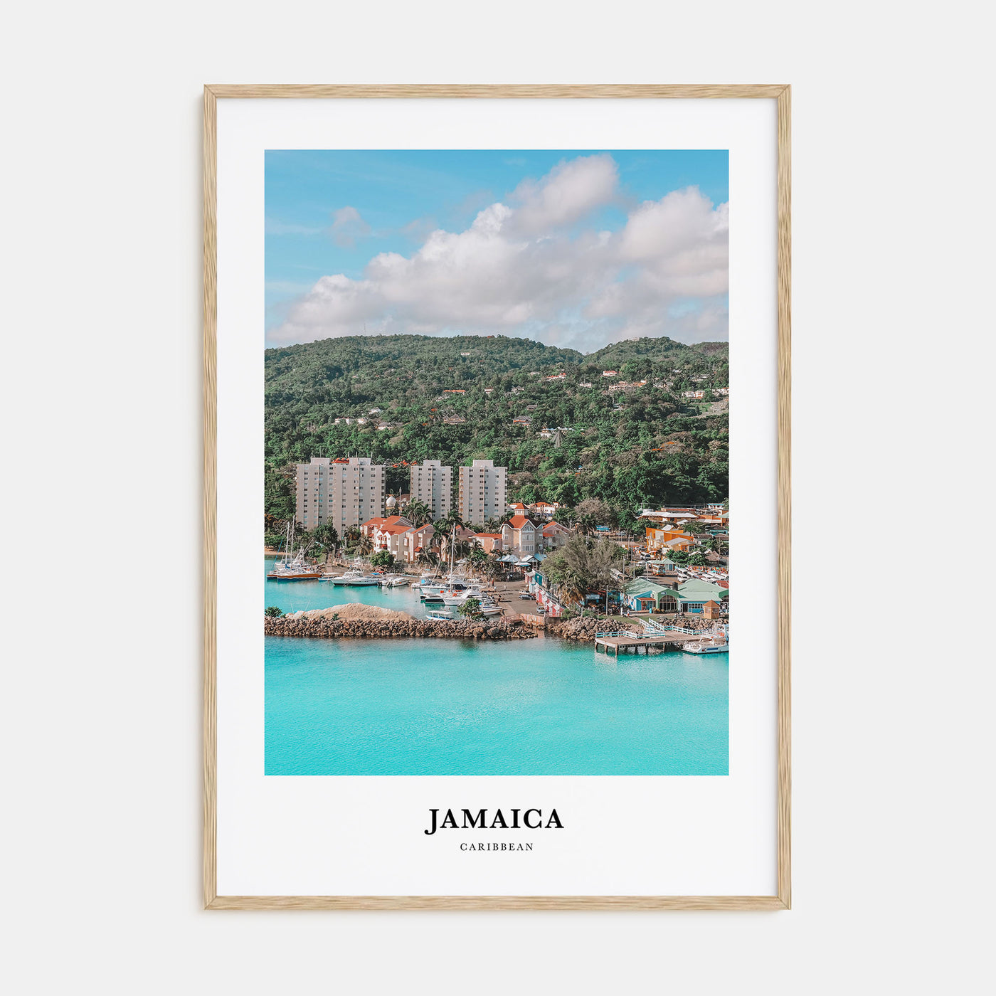 Jamaica Portrait Color No 2 Poster