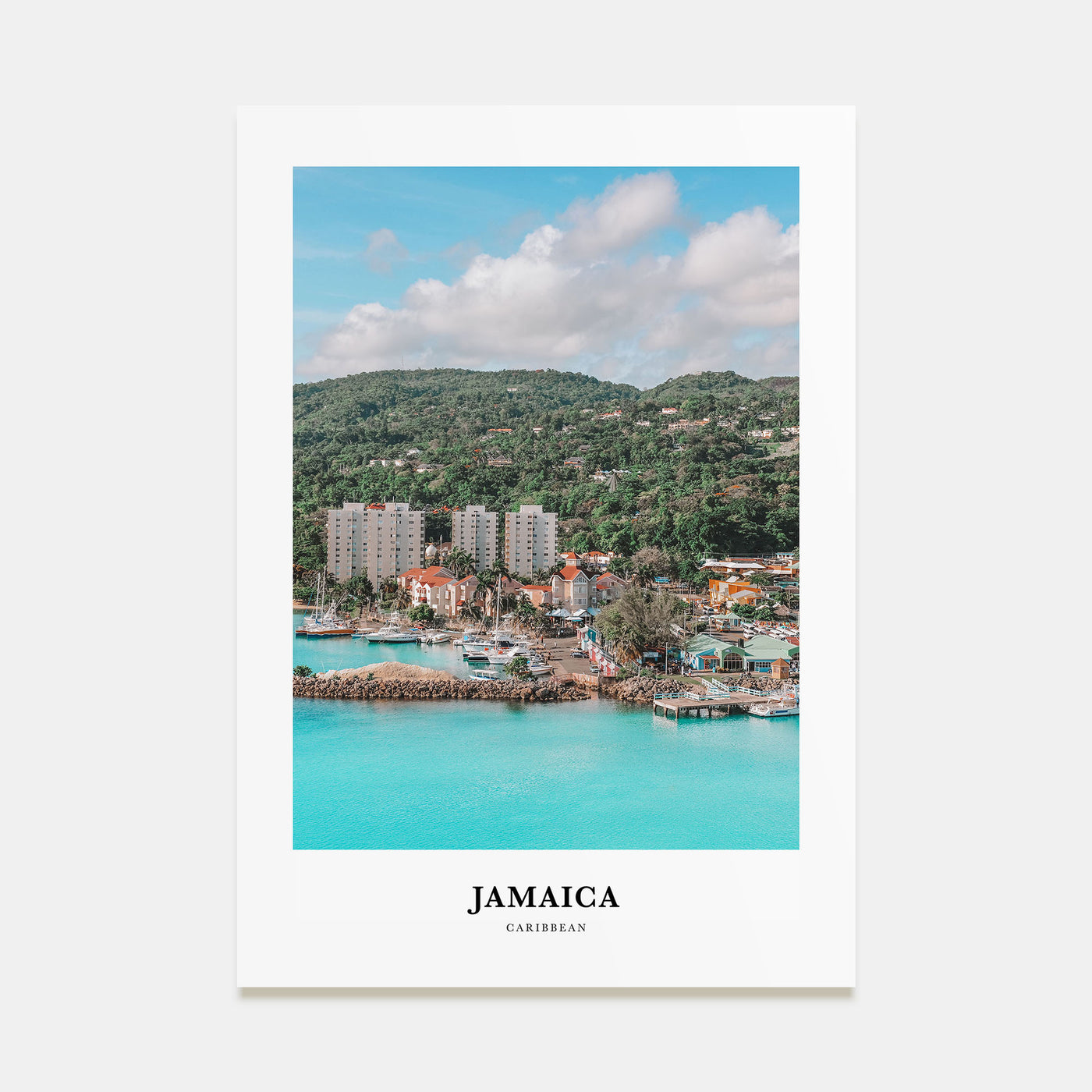 Jamaica Portrait Color No 2 Poster