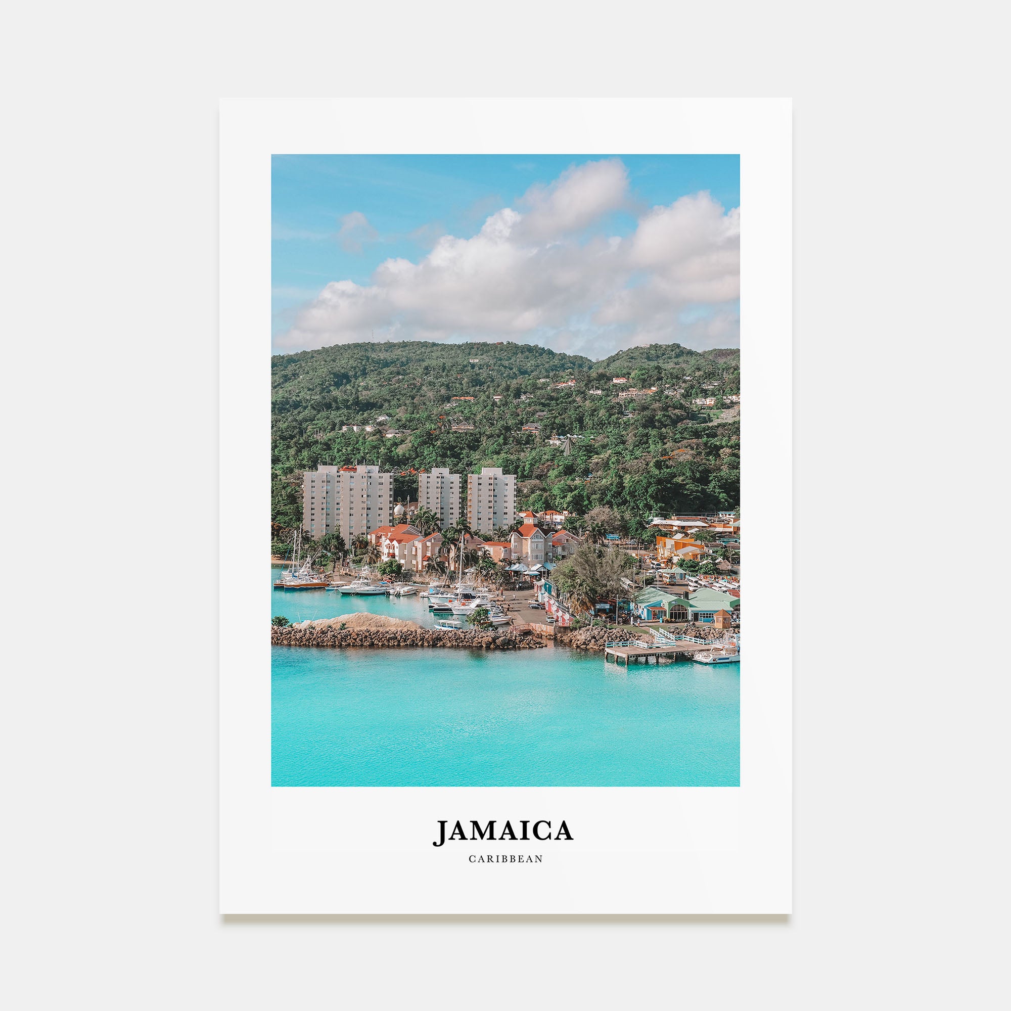 Jamaica Portrait Color No 2 Poster
