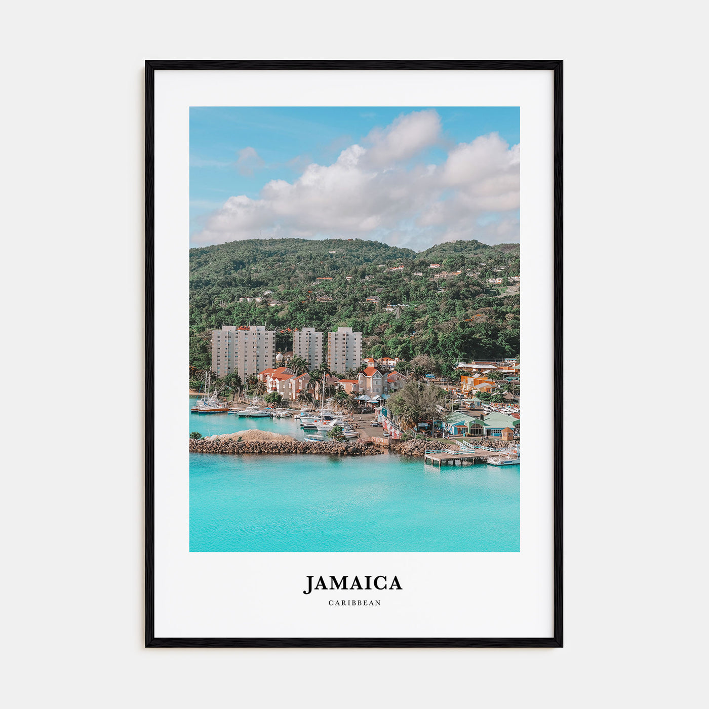 Jamaica Portrait Color No 2 Poster