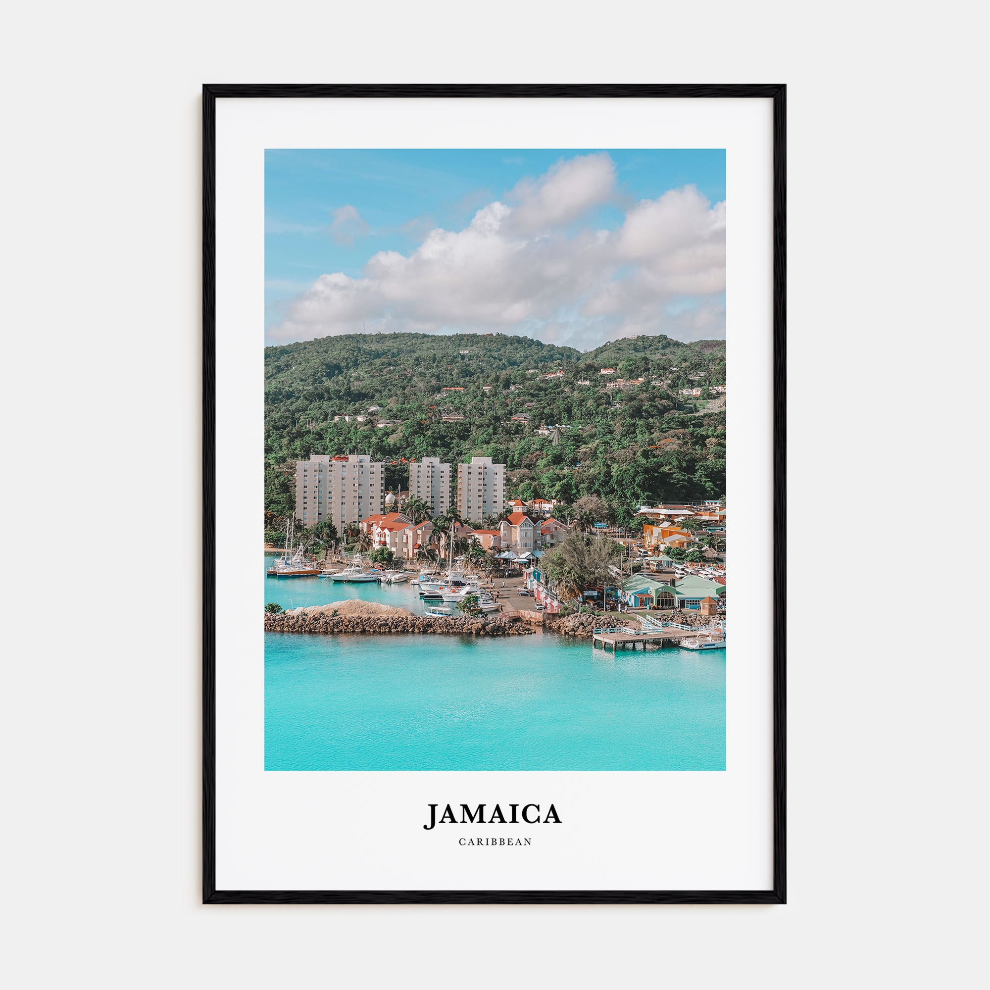 Jamaica Portrait Color No 2 Poster