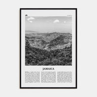 Jamaica Travel B&W No 2 Poster