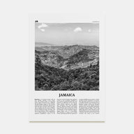 Jamaica Travel B&W No 2 Poster