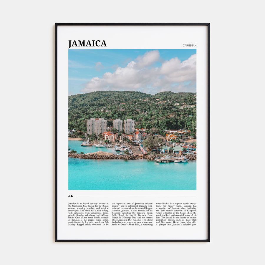 Jamaica Travel Color No 2 Poster