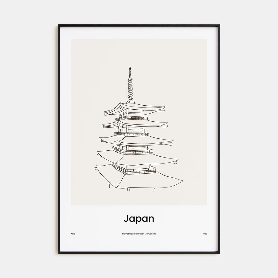 Japan Drawn Poster
