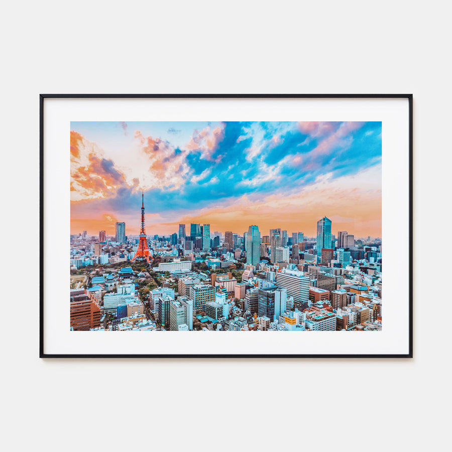 Japan Landscape Color Poster
