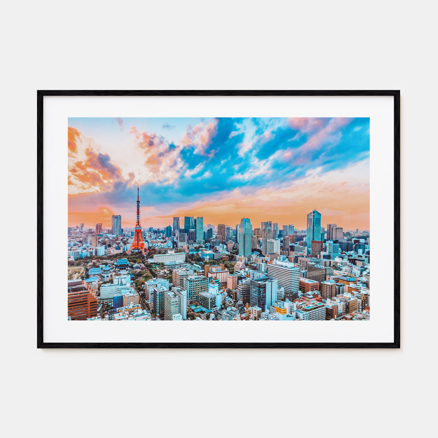 Japan Landscape Color Poster