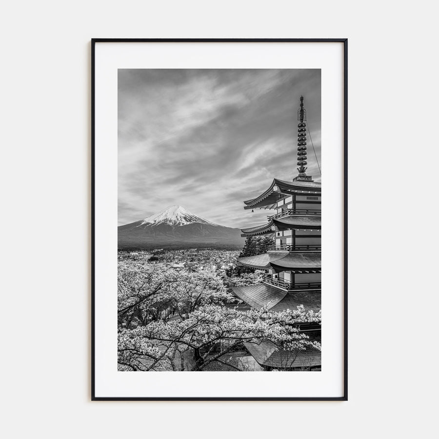 Japan Photo B&W Poster
