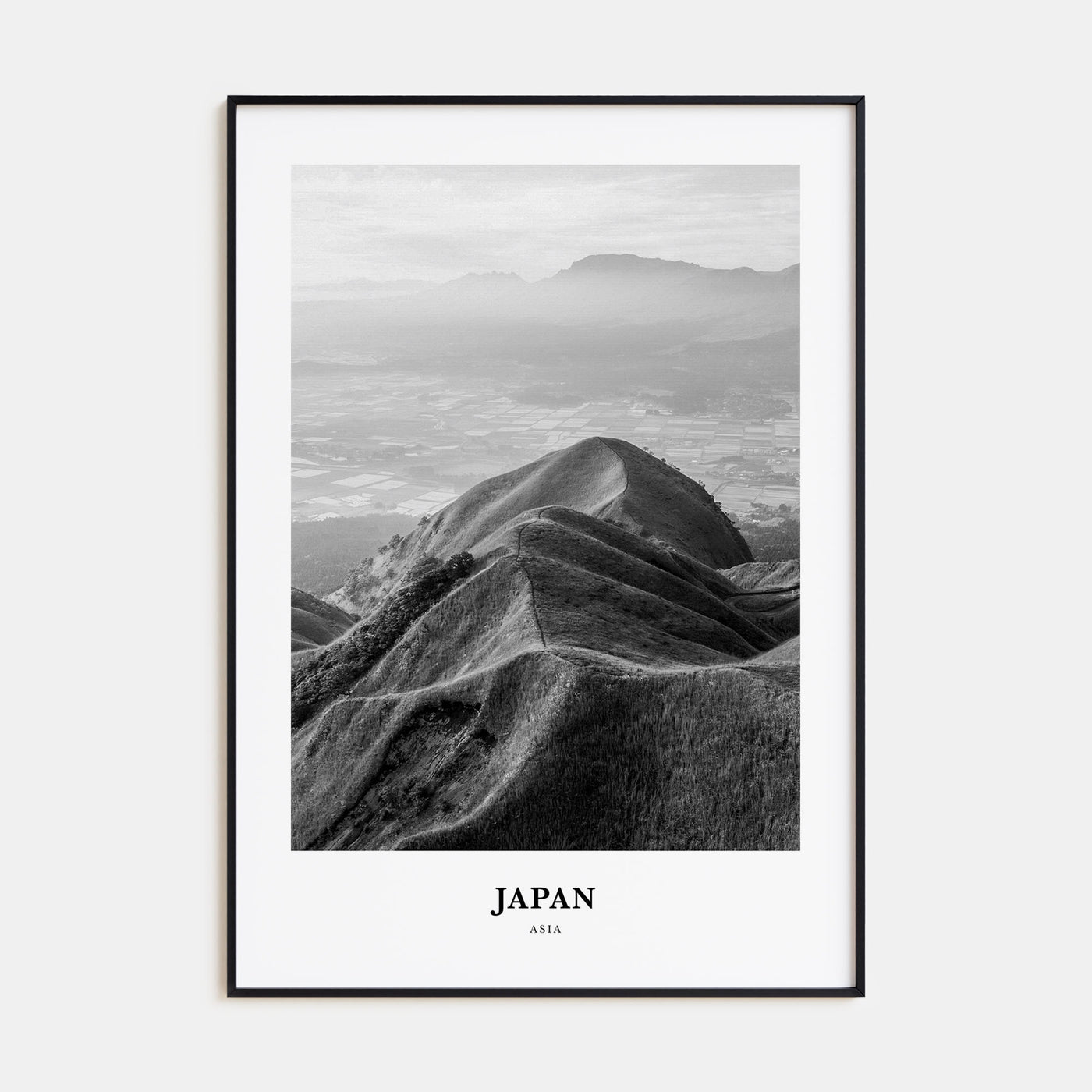 Japan Portrait B&W No 1 Poster