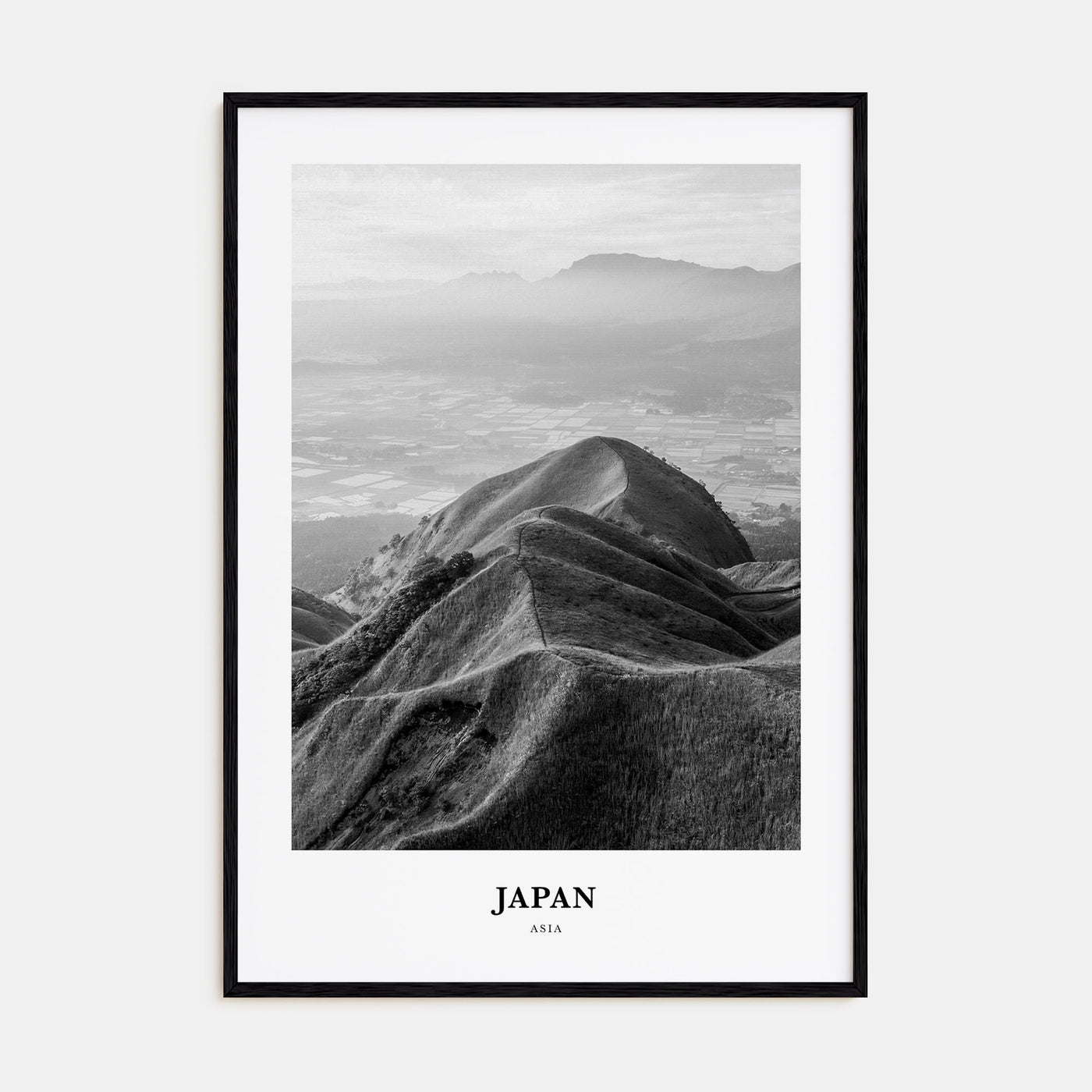 Japan Portrait B&W No 1 Poster