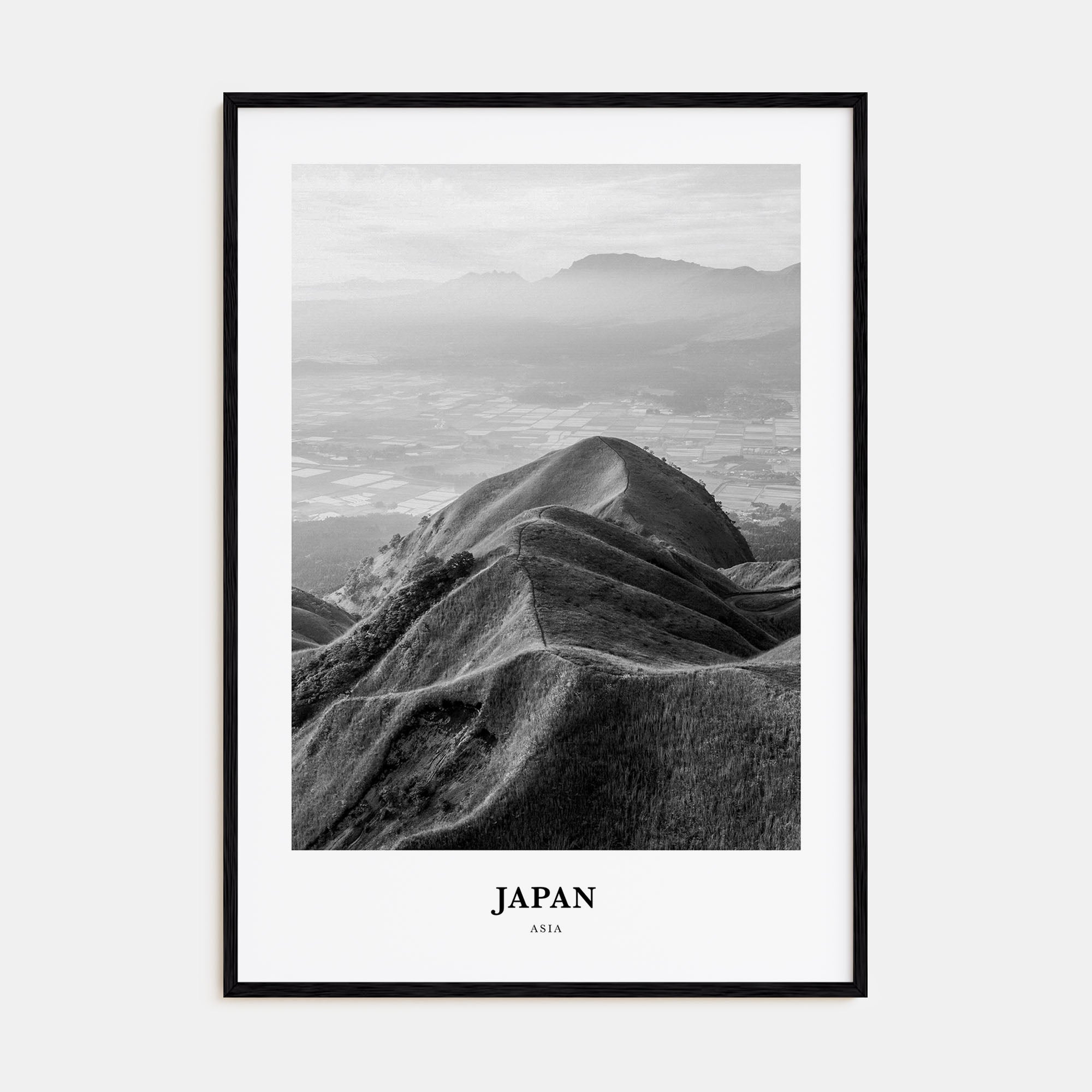 Japan Portrait B&W No 1 Poster