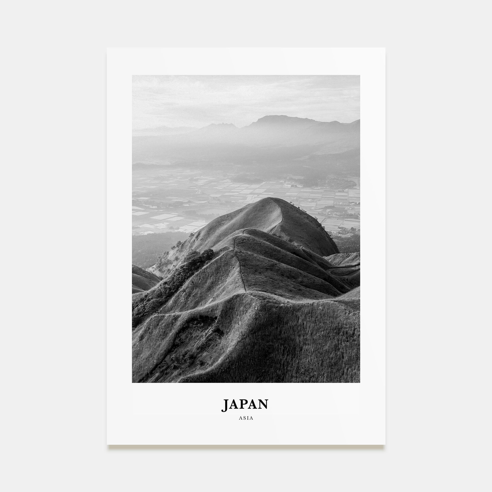 Japan Portrait B&W No 1 Poster