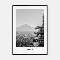 Japan Portrait B&W No 2 Poster