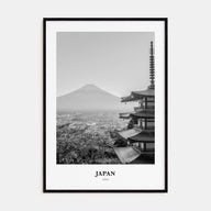 Japan Portrait B&W No 2 Poster
