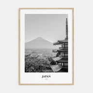 Japan Portrait B&W No 2 Poster