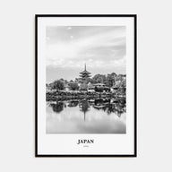 Japan Portrait B&W No 3 Poster
