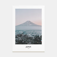Japan Portrait Color Poster