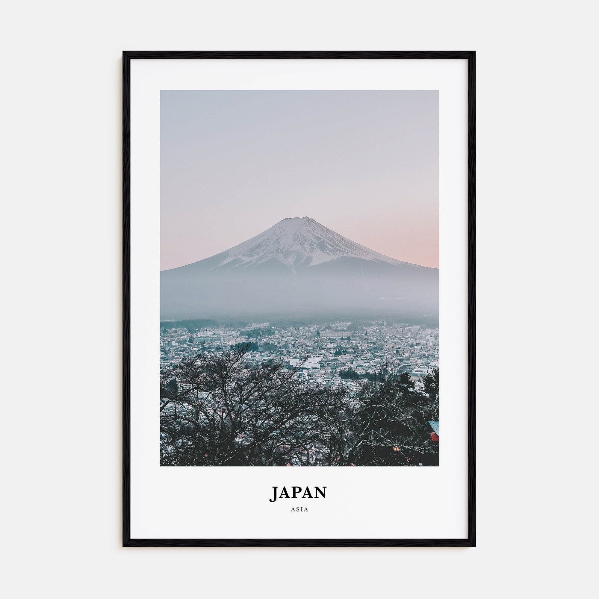 Japan Portrait Color Poster
