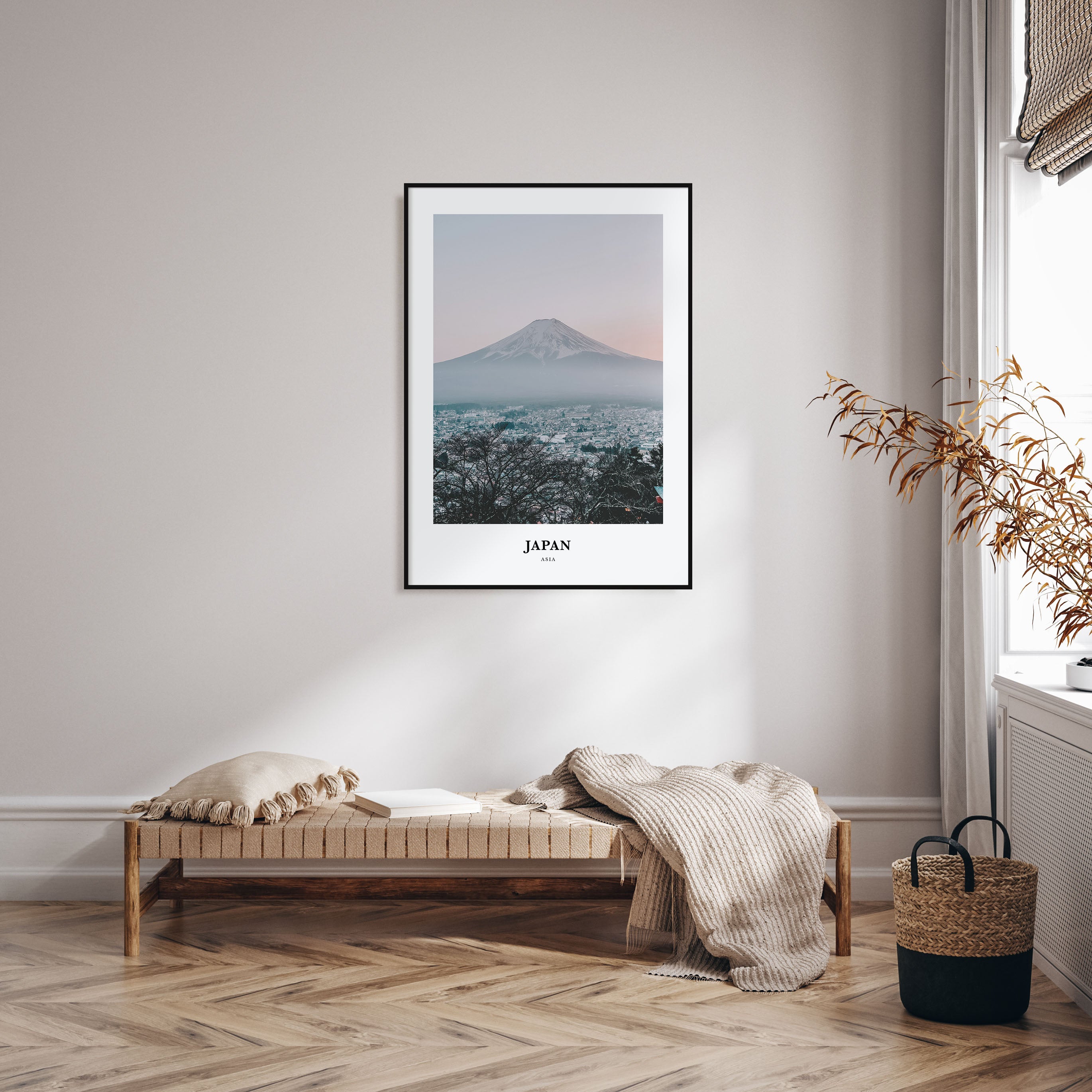 Japan Portrait Color Poster