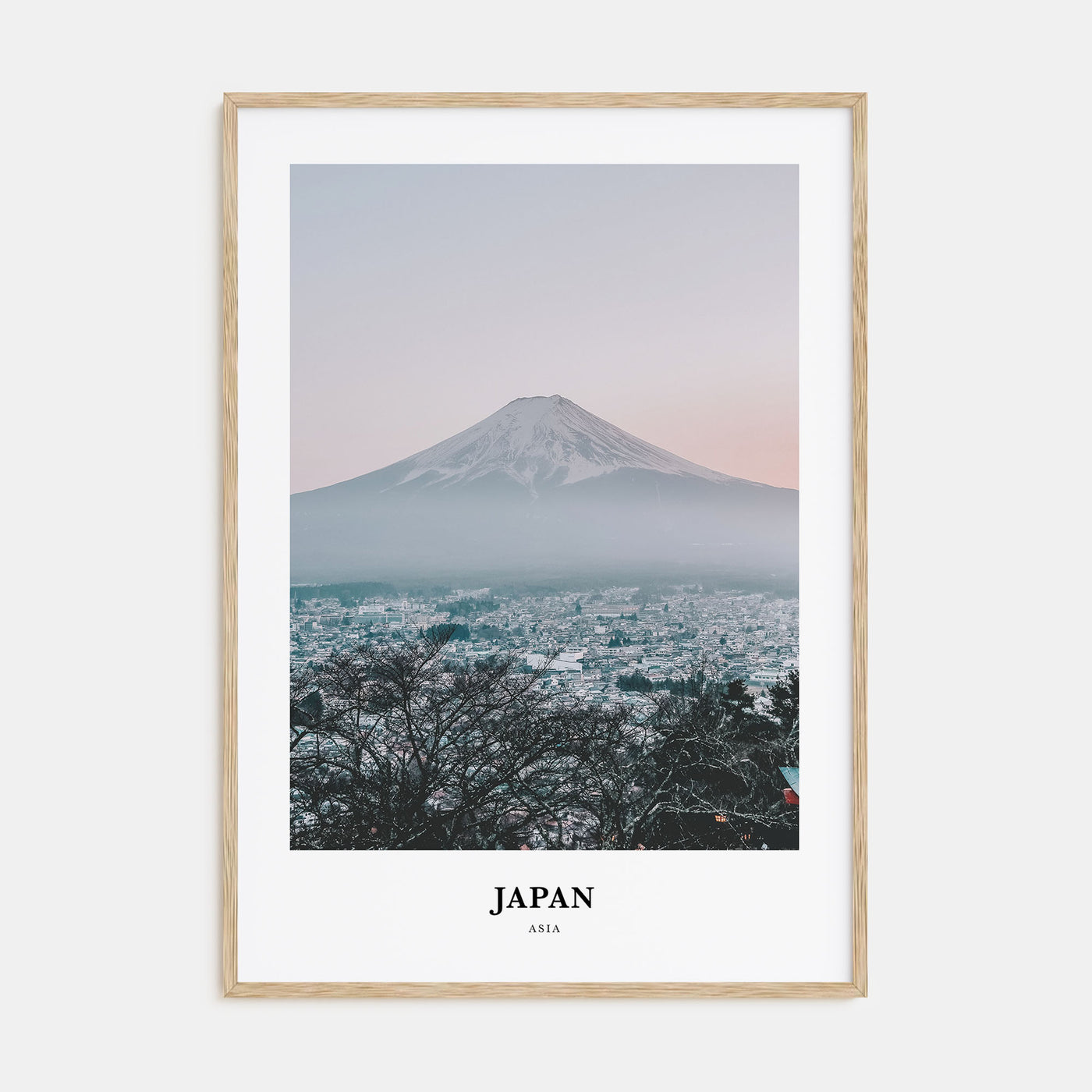 Japan Portrait Color Poster