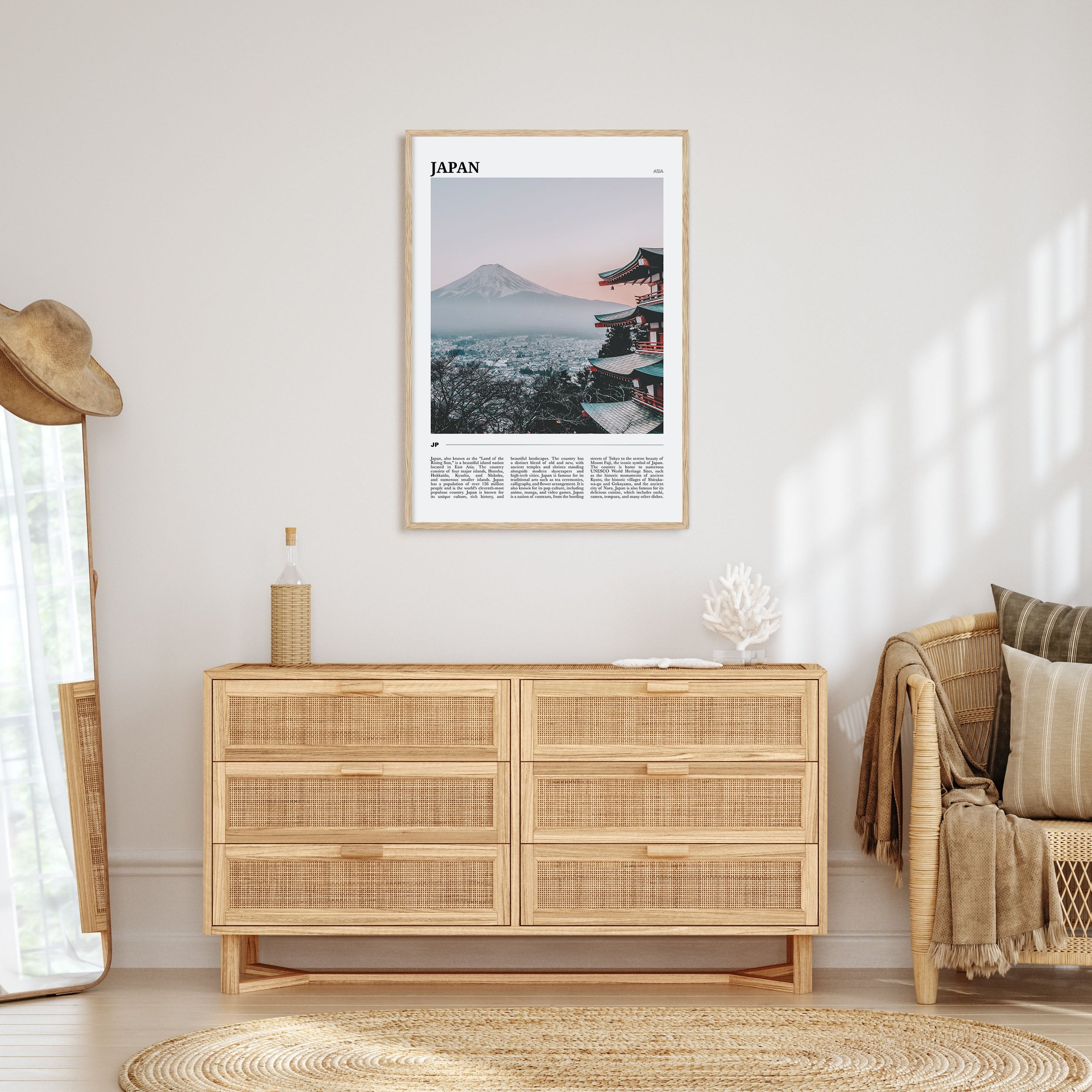Japan Travel Color Poster