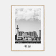 Jeddah Portrait B&W Poster