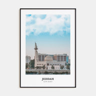 Jeddah Portrait Color Poster
