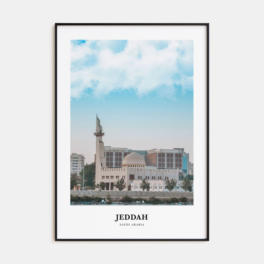 Jeddah Portrait Color Poster