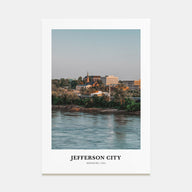 Jefferson City Portrait Color No 1 Poster