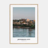Jefferson City Portrait Color No 1 Poster