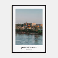 Jefferson City Portrait Color No 1 Poster