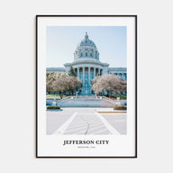 Jefferson City Portrait Color No 2 Poster