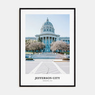 Jefferson City Portrait Color No 2 Poster