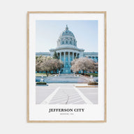 Jefferson City Portrait Color No 2 Poster