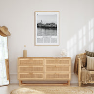 Jefferson City Travel B&W Poster