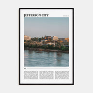 Jefferson City Travel Color No 1 Poster