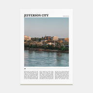 Jefferson City Travel Color No 1 Poster