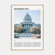 Jefferson City Travel Color No 2 Poster