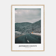 Jefferson County Portrait Color Poster